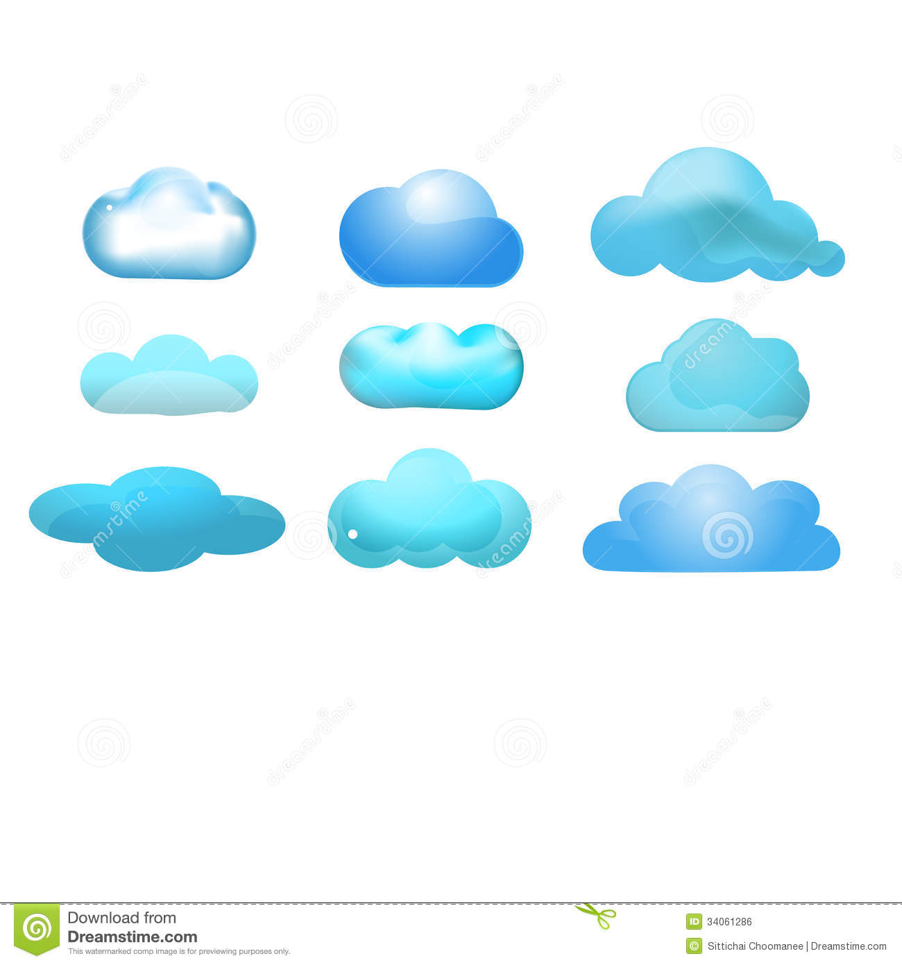 Cloud Computing Icon Vector