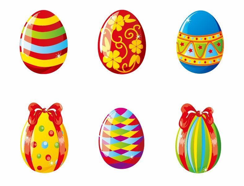 Colorful Easter Egg Clip Art Colorful Easter Egg Clip Art