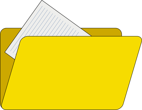 Computer File Folder Clip Art