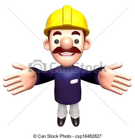 Construction Man Clip Art Free