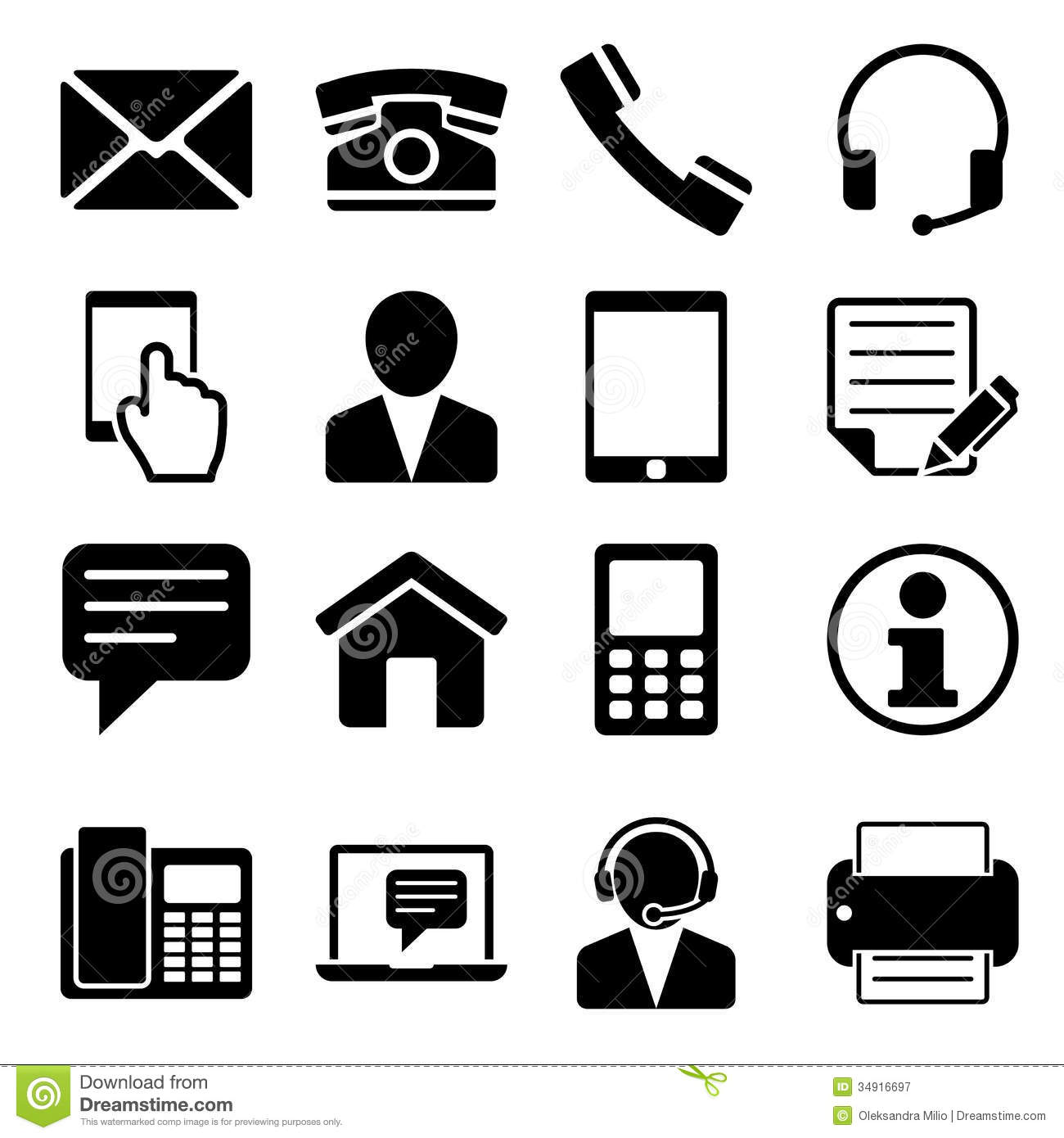 Contact Us Icons Free