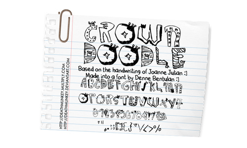 Cool Drawing Fonts Cool Drawing Fonts