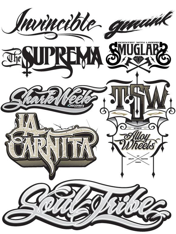 Cool Typography Logo Designs