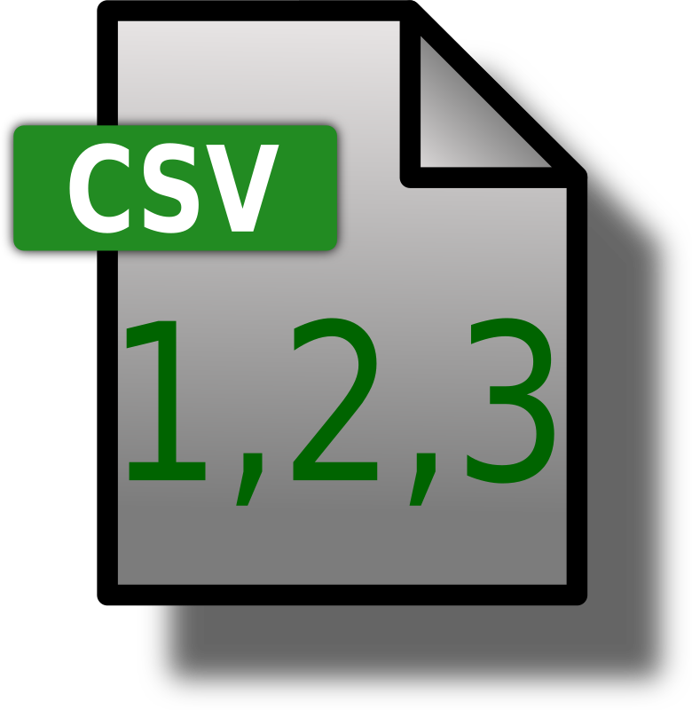 CSV File Icon