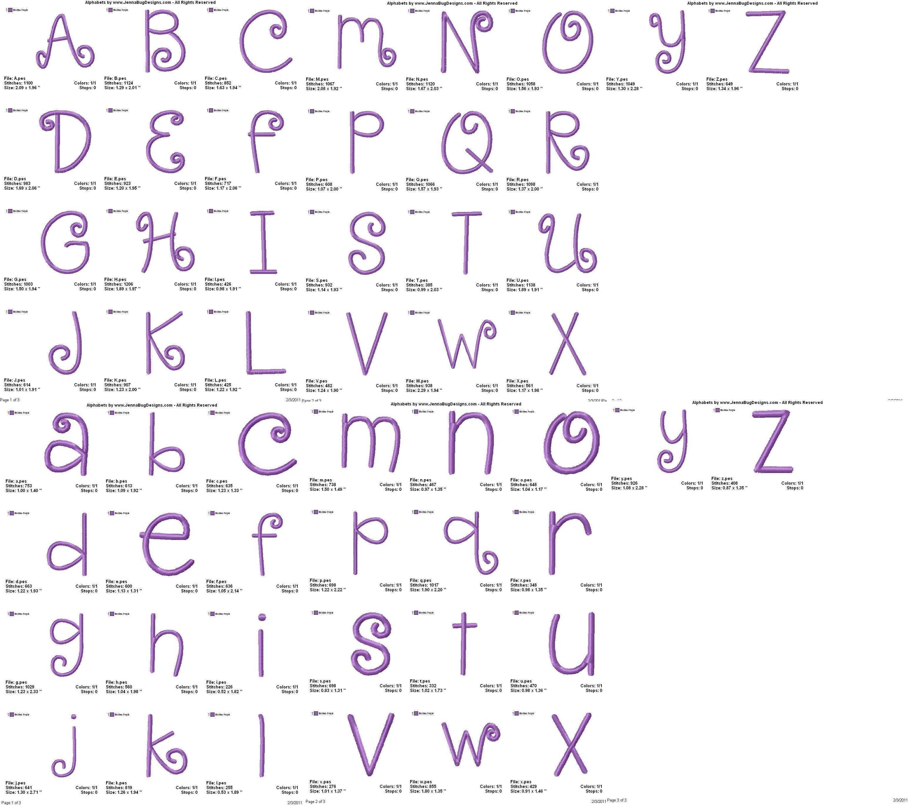 Curlz MT Font Letters