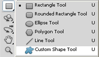 Custom Shape Tool Photoshop