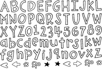 Cute Bubble Letter Fonts