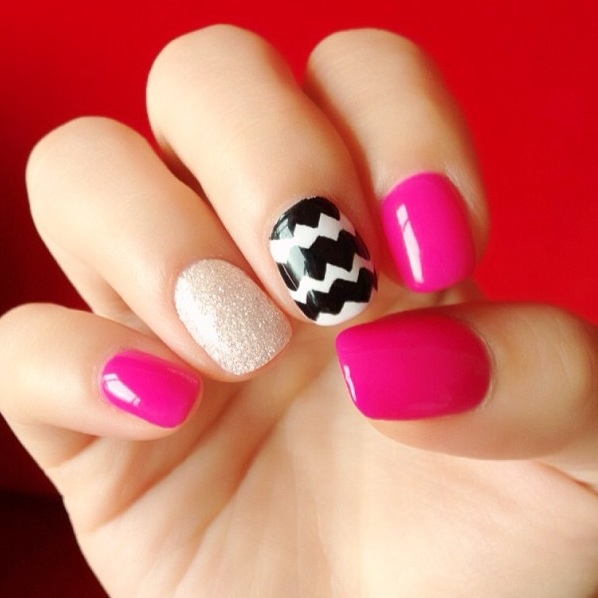 Cute Summer Nail Art Design