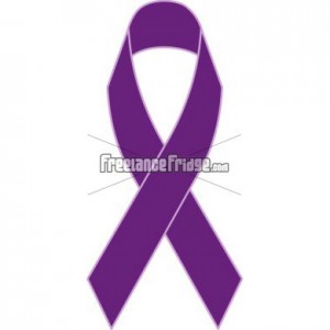 Domestic Violence Ribbon Vector