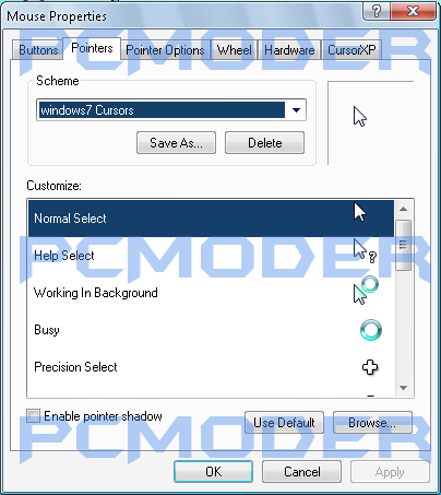 Download Windows 7 Mouse Cursors Download Windows 7 Mouse Cursors