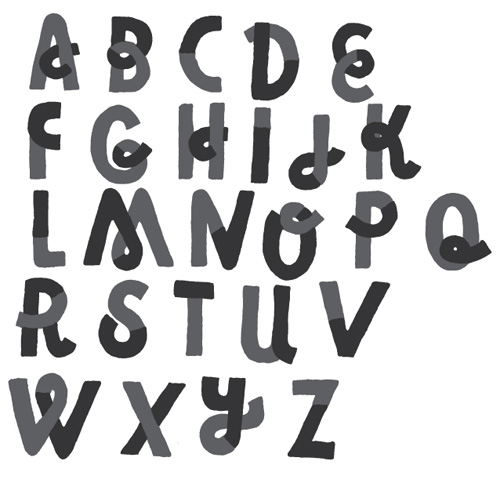 Draw Cool Letter Fonts