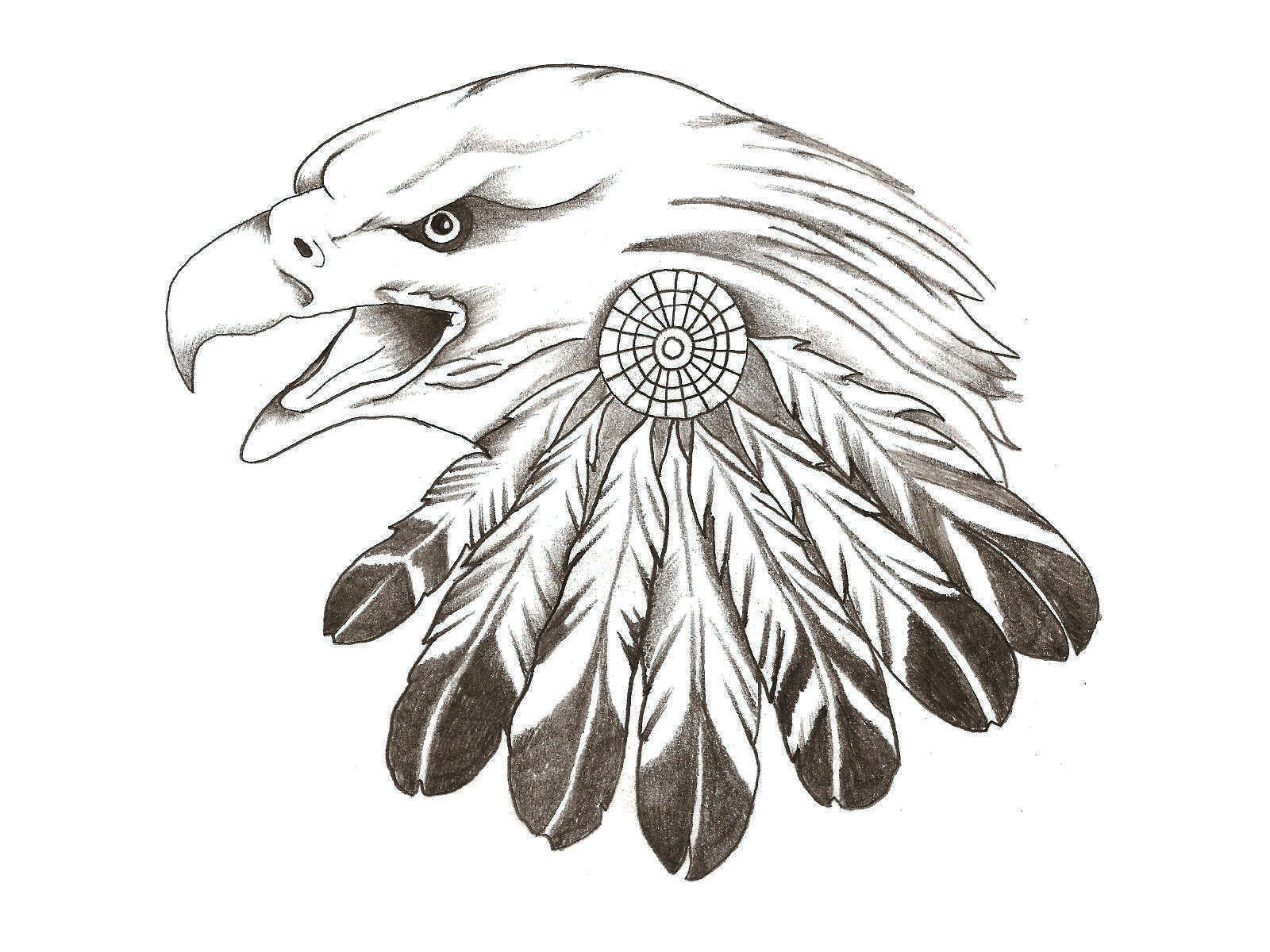 Eagle Feather Tattoo Designs