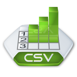 Excel CSV File Icon