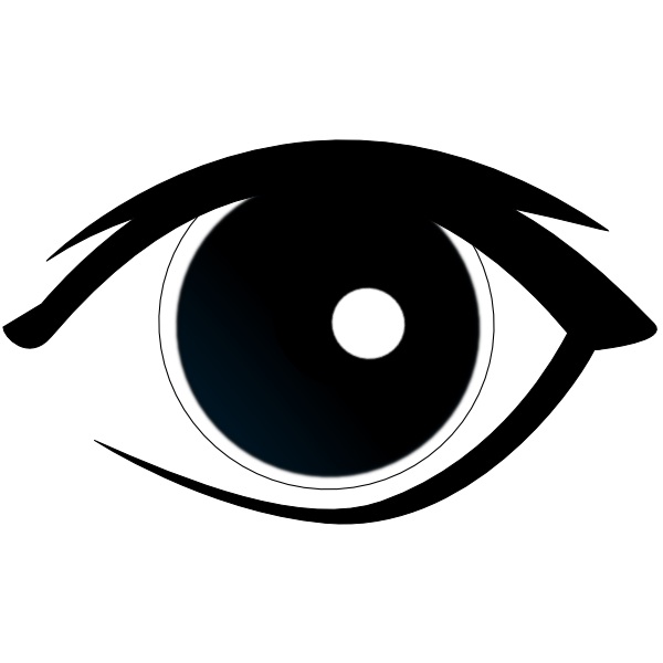 Eye Outline Clip Art