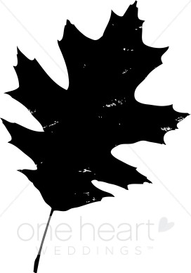 Fall Leaves Clip Art Black and White