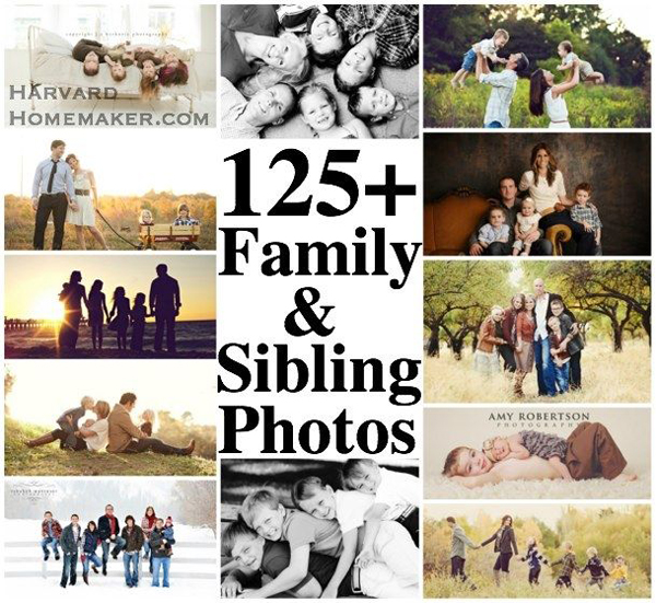 13 Outdoor Sibling Photography Poses Images