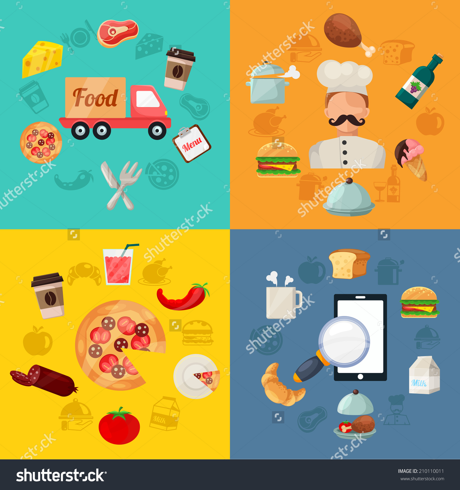 Fast Food Vector