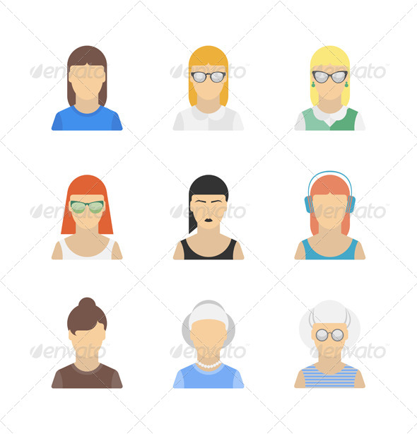 Flat Character Design Flat Character Design
