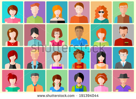 Flat Design People Flat Design People