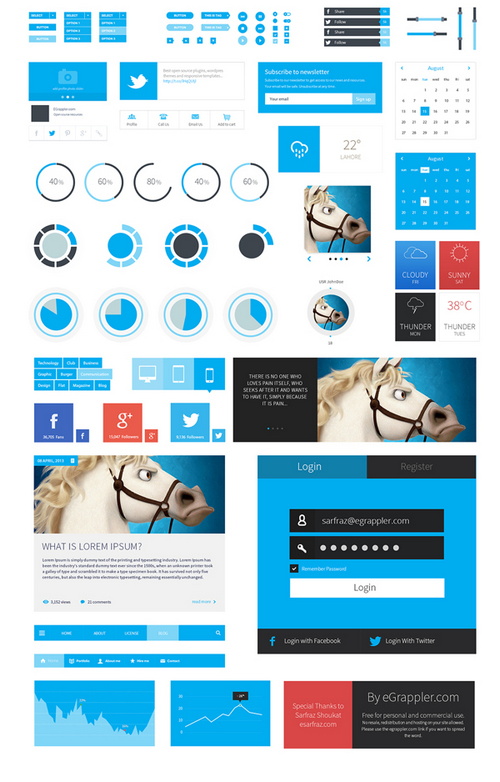 Flat Design UIKit