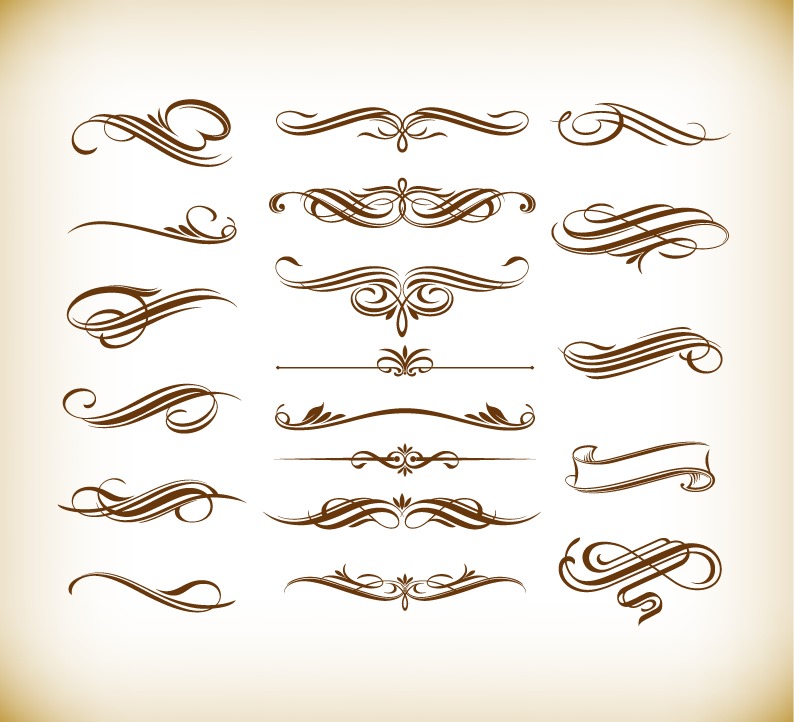 Free Ornate Vector Design Element