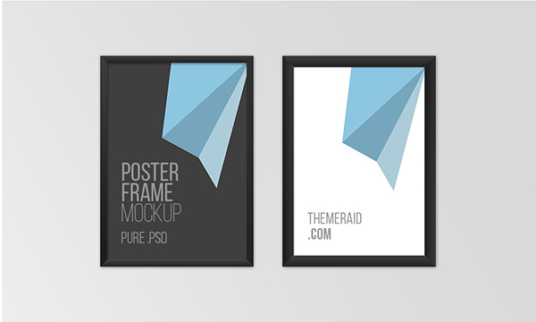 Free Photo Frame PSD Mockup