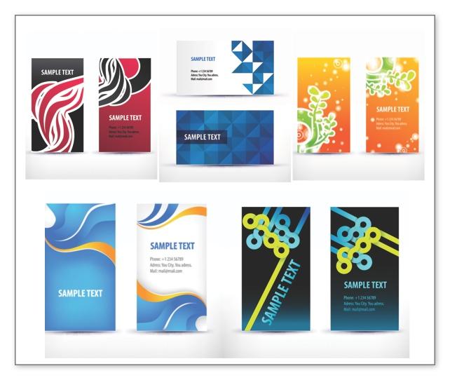 Free Vector Business Card Templates