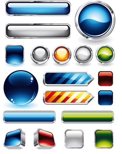 Free Vector Web Buttons