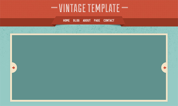 Free Vintage Website Templates Free Vintage Website Templates