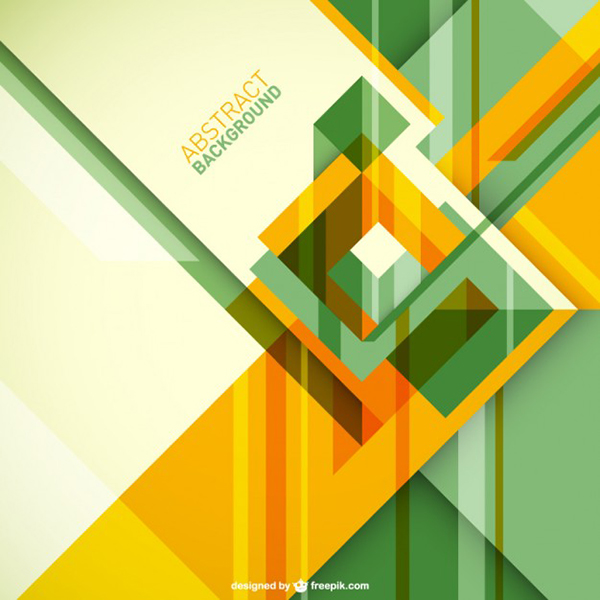 Geometric Abstract Vector