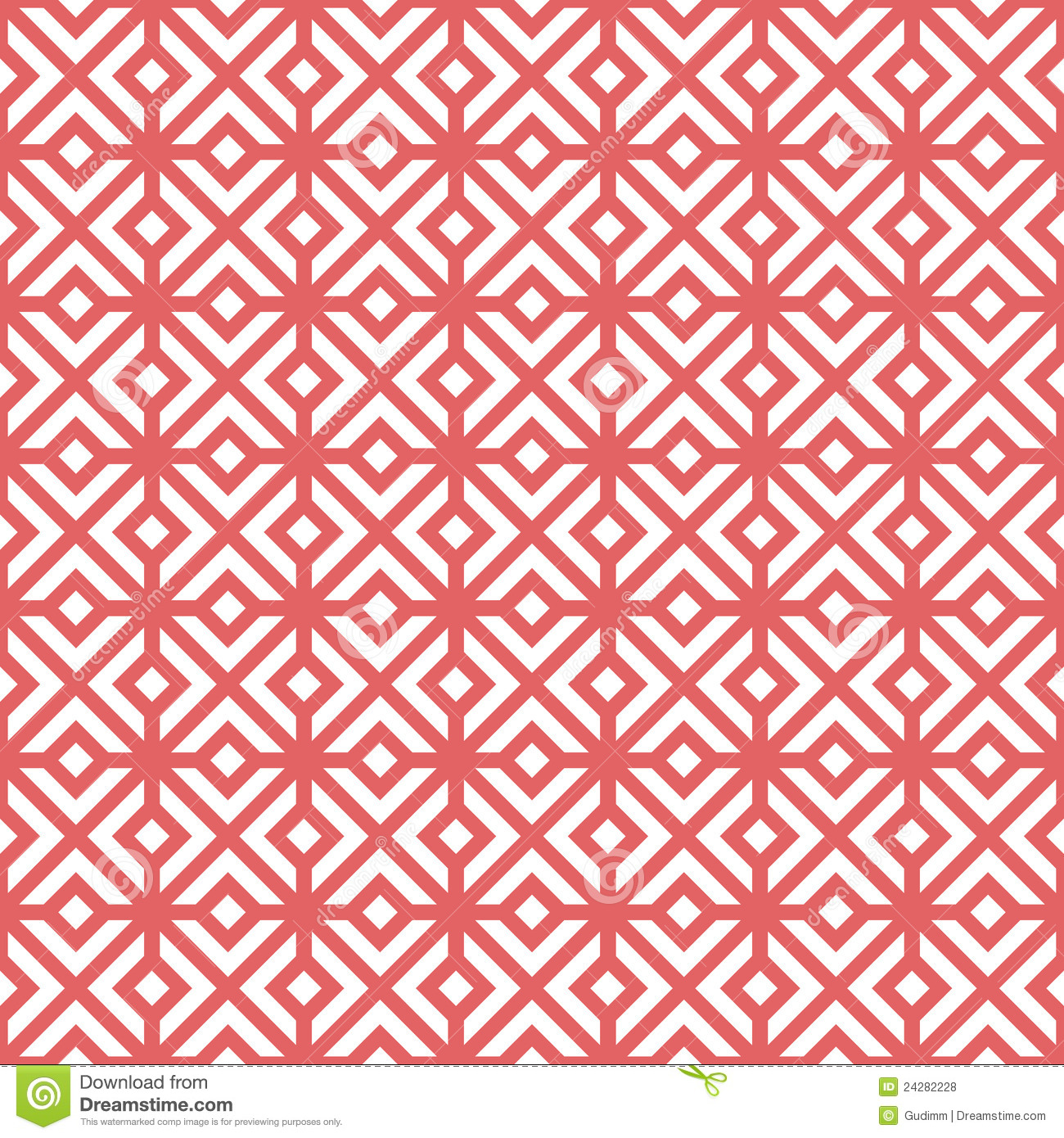 Geometric Seamless Pattern Vector