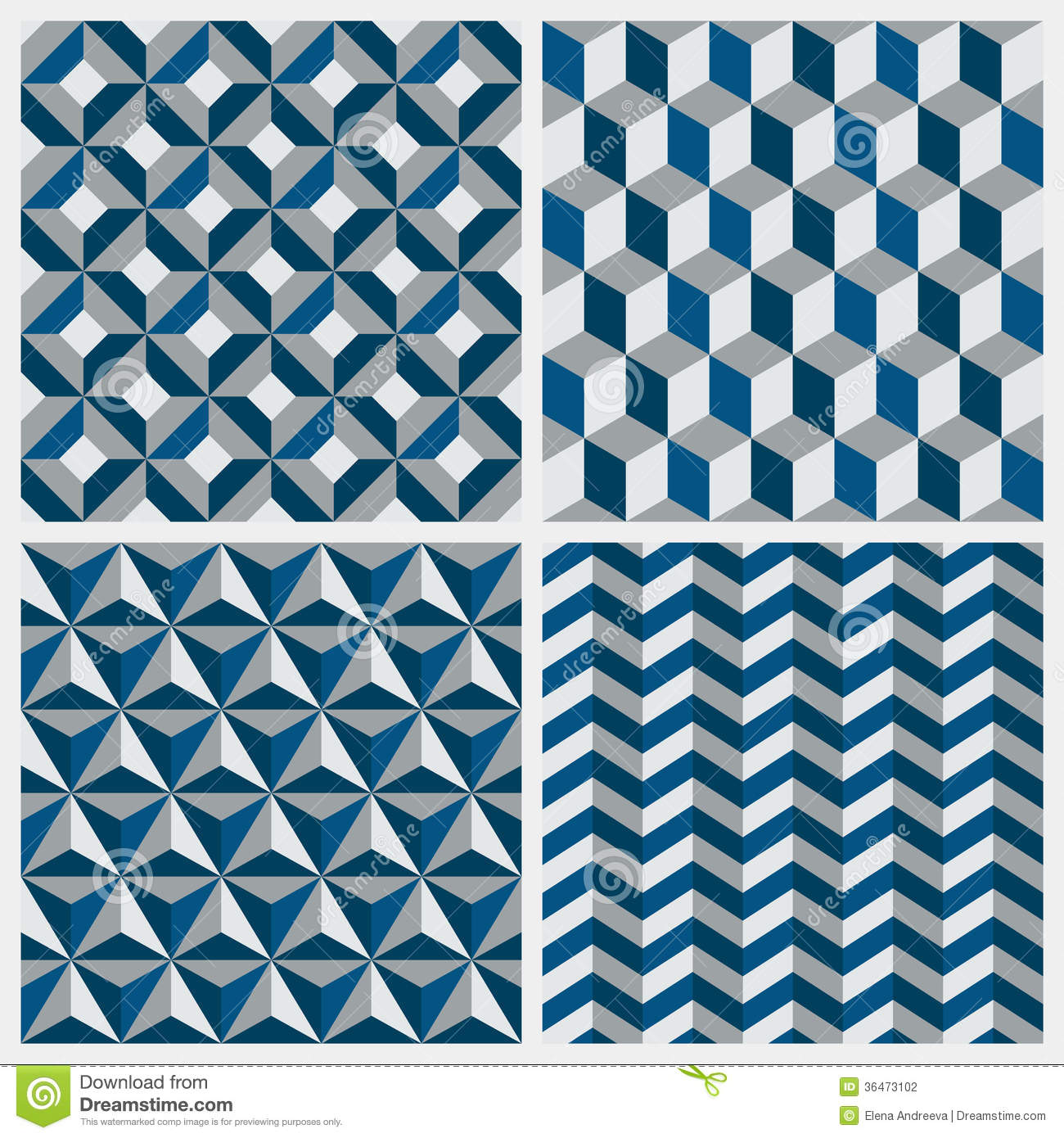 Geometric Vector Patterns Geometric Vector Patterns