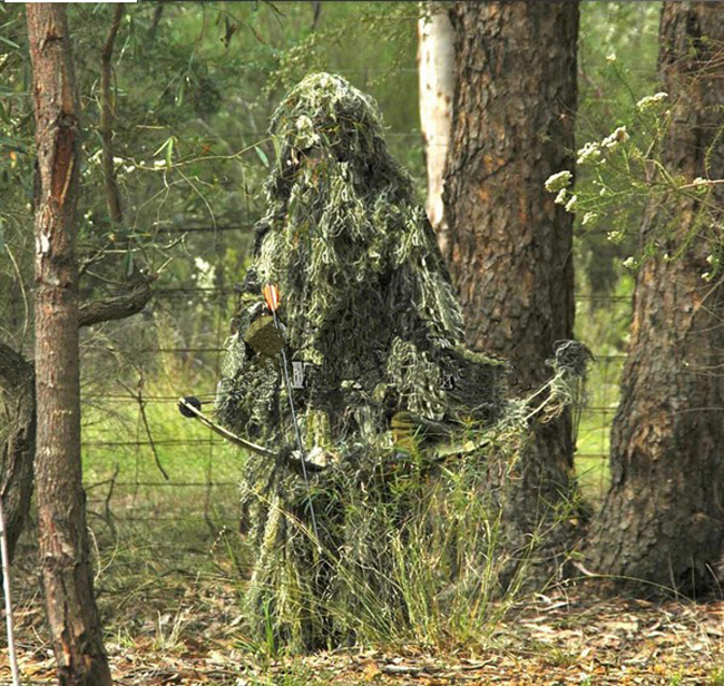 Ghillie Suit Paintball Sniper