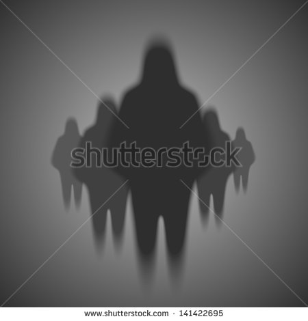 Ghost Person Silhouette