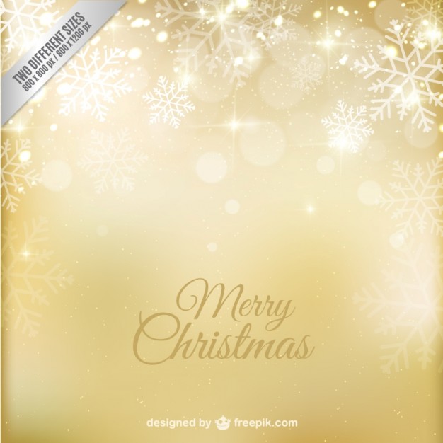 Golden Merry Christmas Backgrounds Free