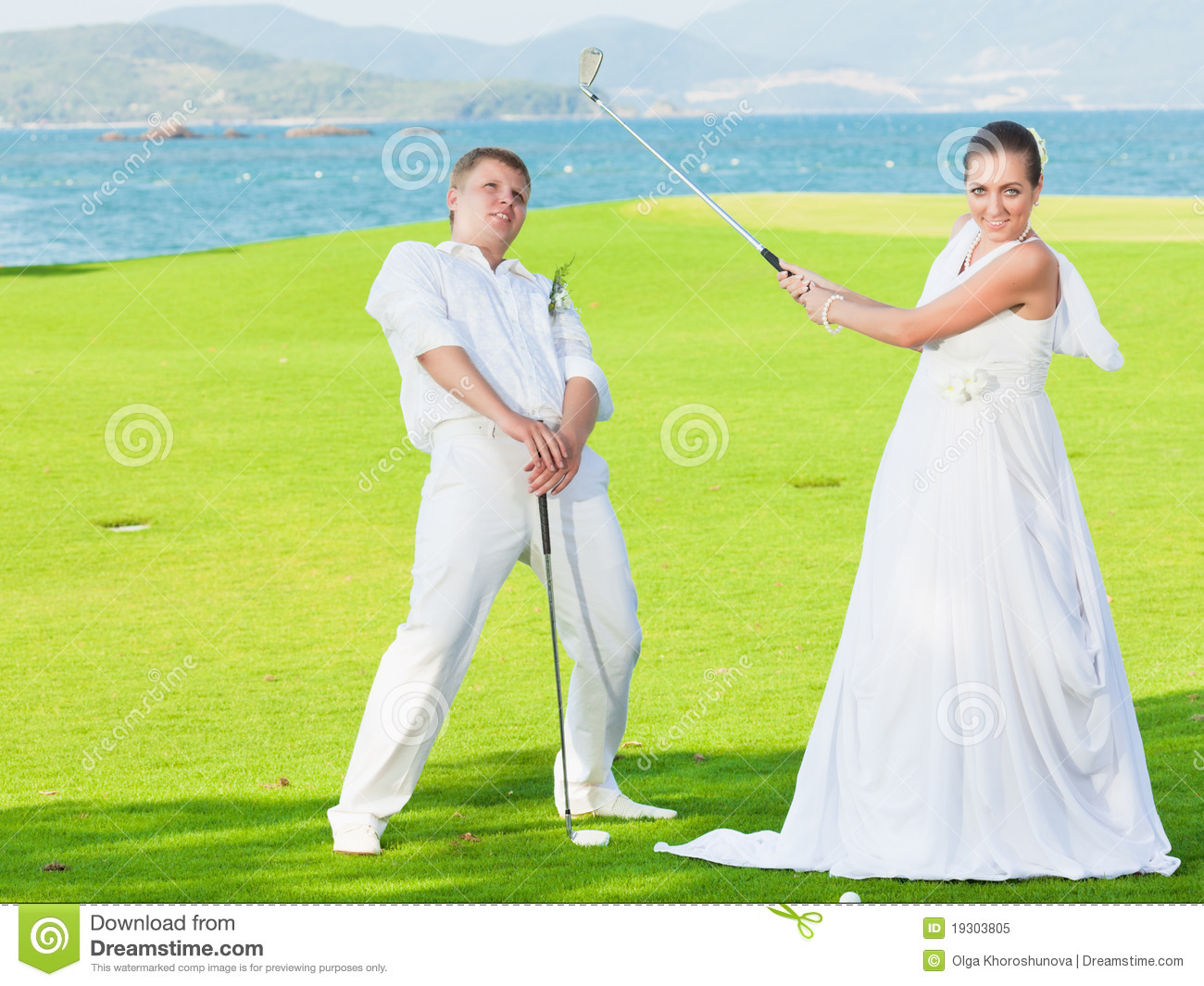 Golf Wedding