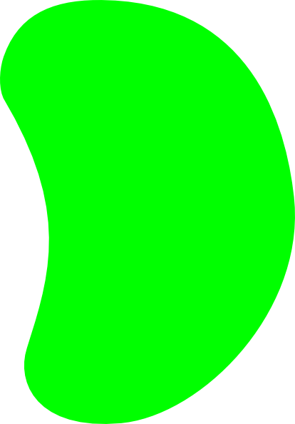 Green Jelly Bean Clip Art
