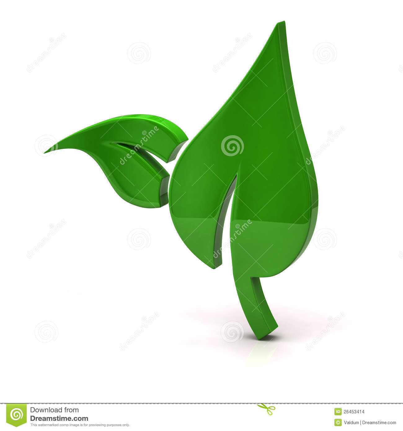 Green Leaf Icon