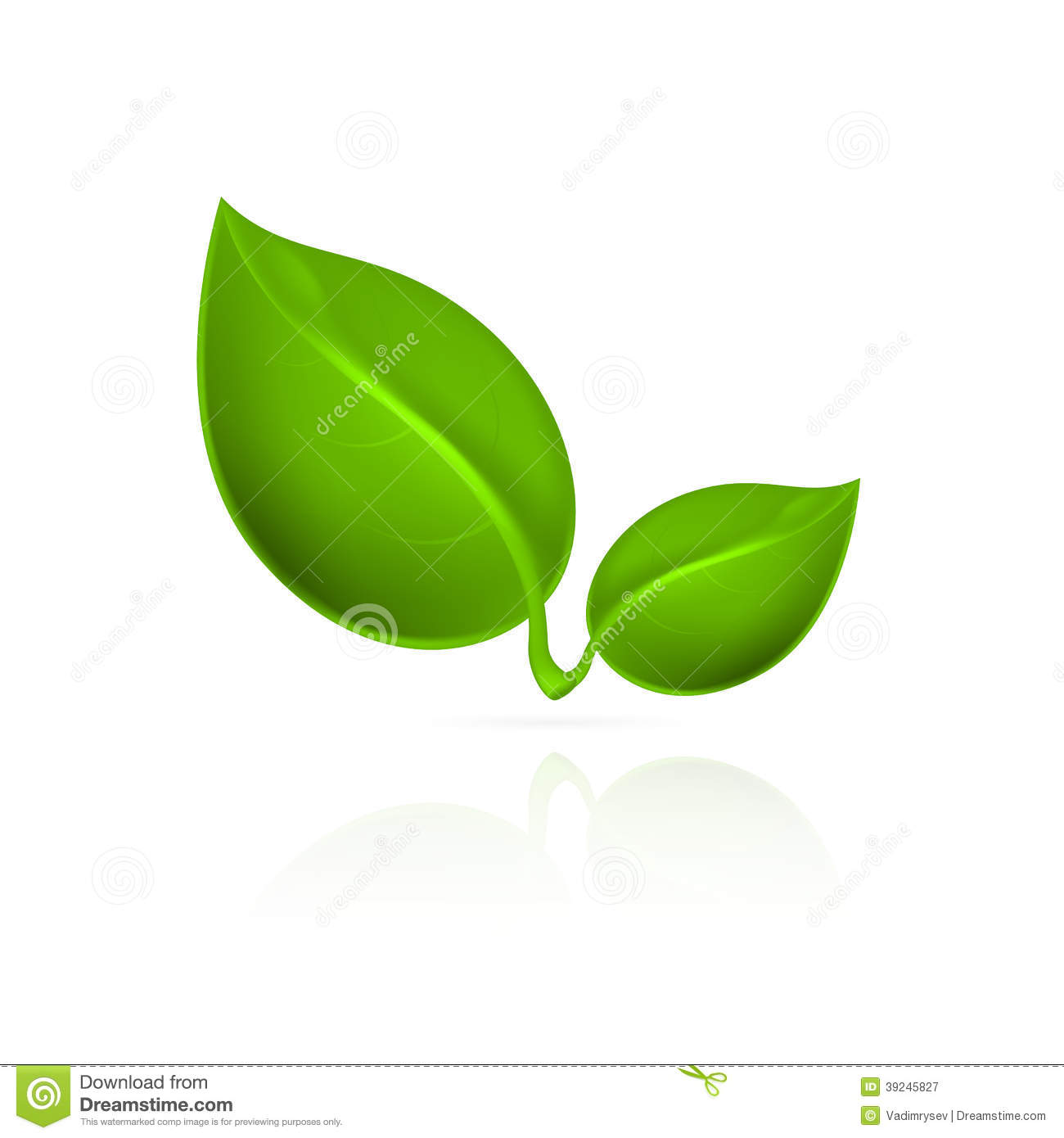 Green Leaf Icon