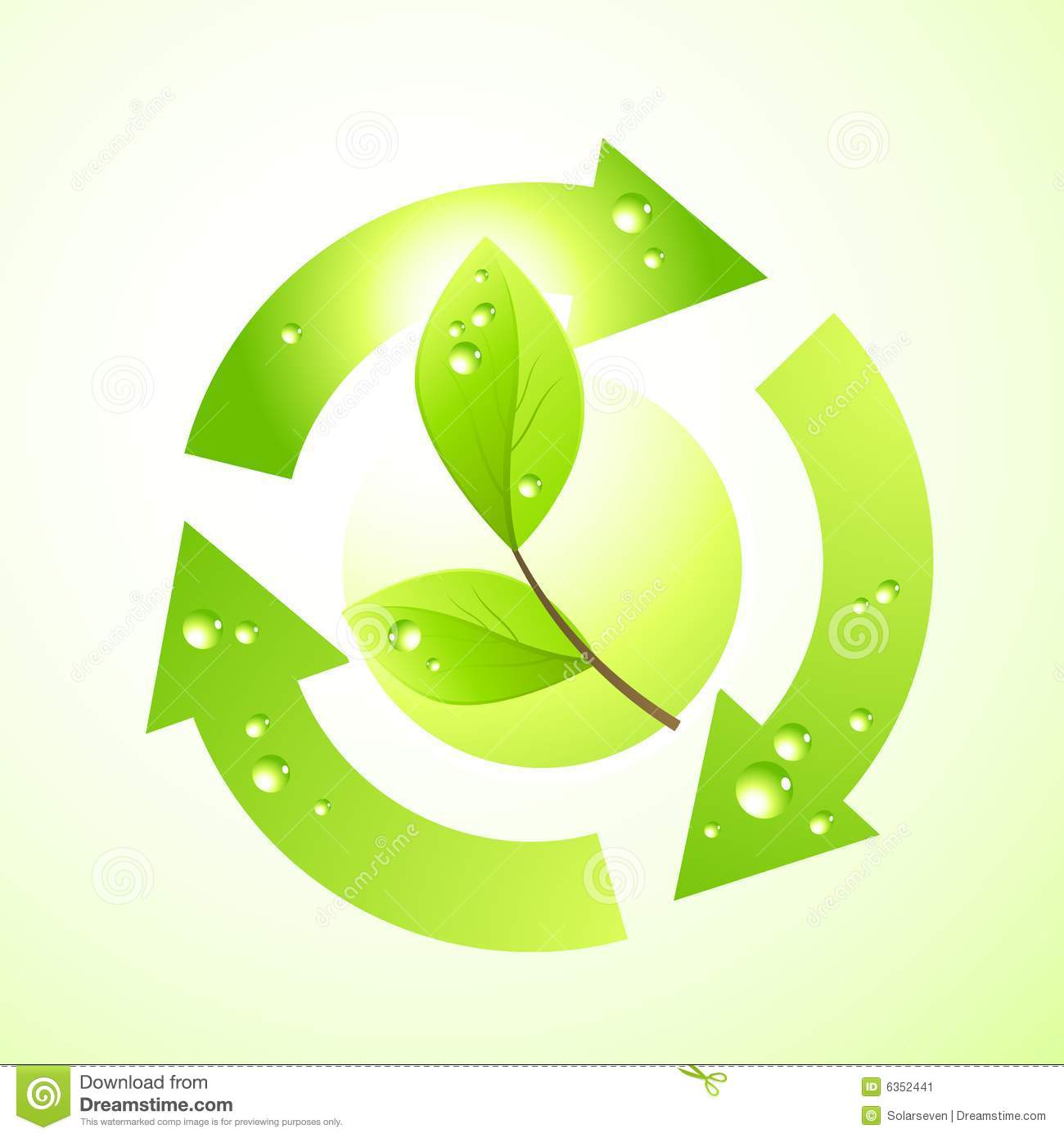 Green Leaf Symbol