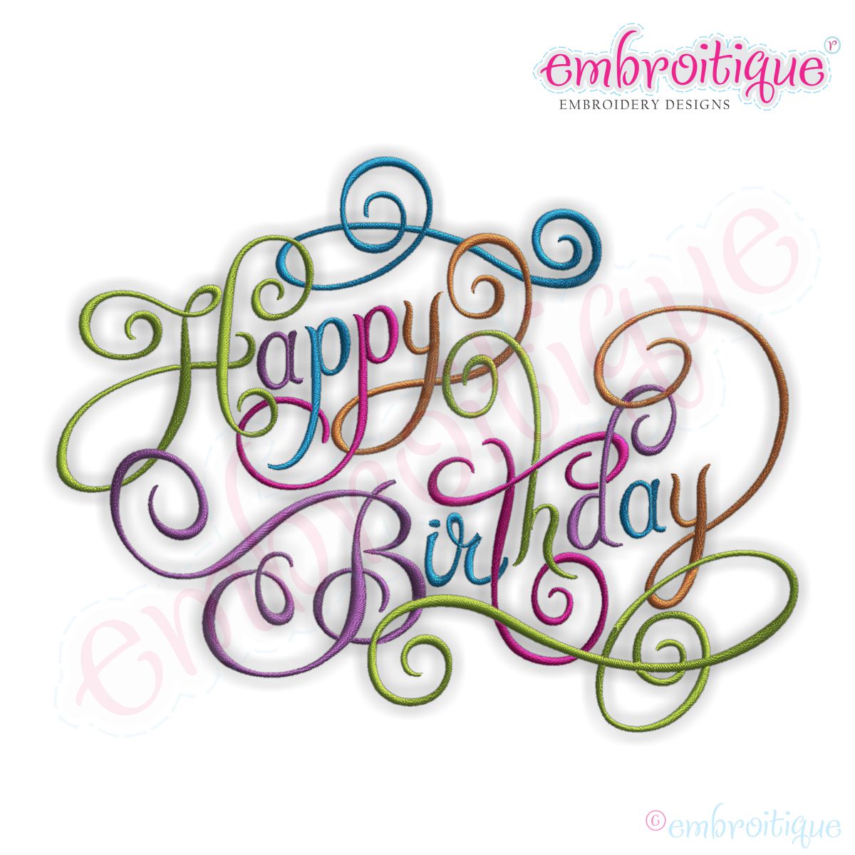 15 Happy Birthday Calligraphy Font Images