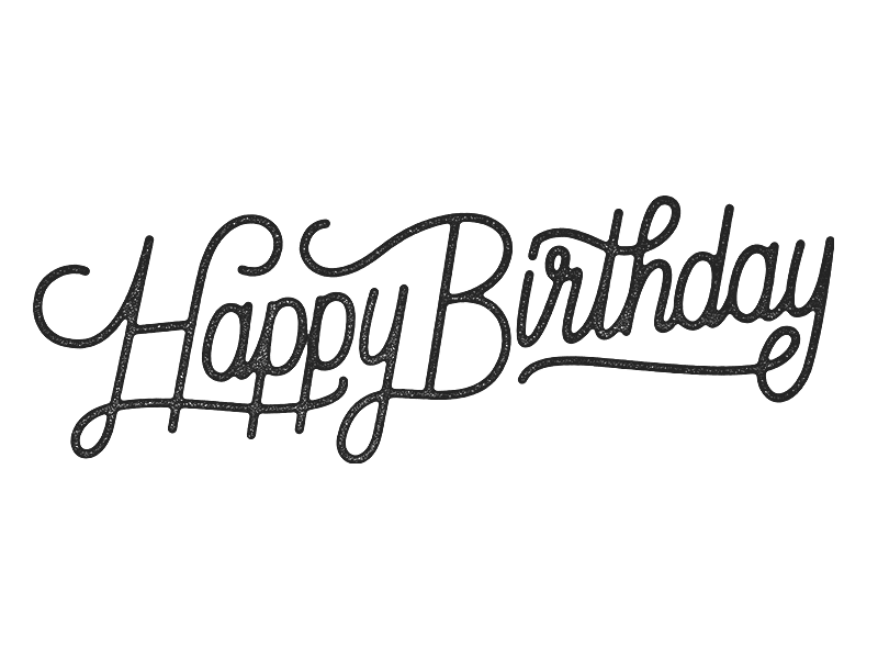 Happy Birthday Cool Font