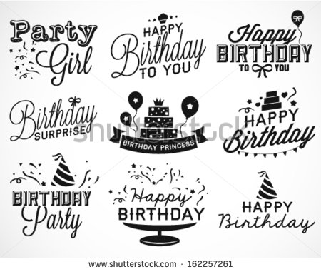 Happy Birthday Font Style