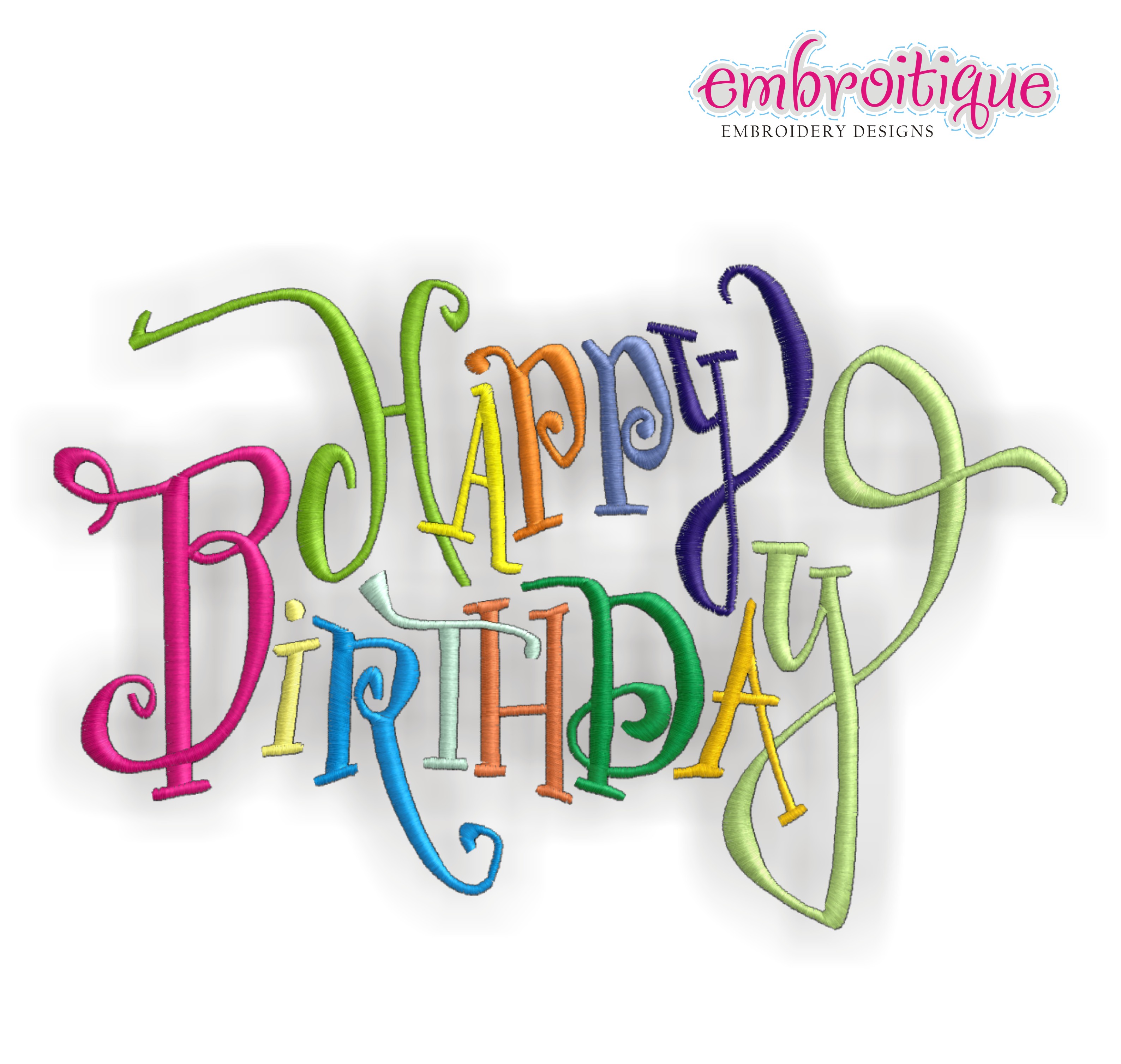 Happy Birthday Script Font Happy Birthday Script Font
