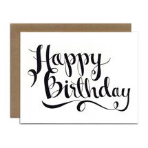 Happy Birthday Script Font Happy Birthday Script Font