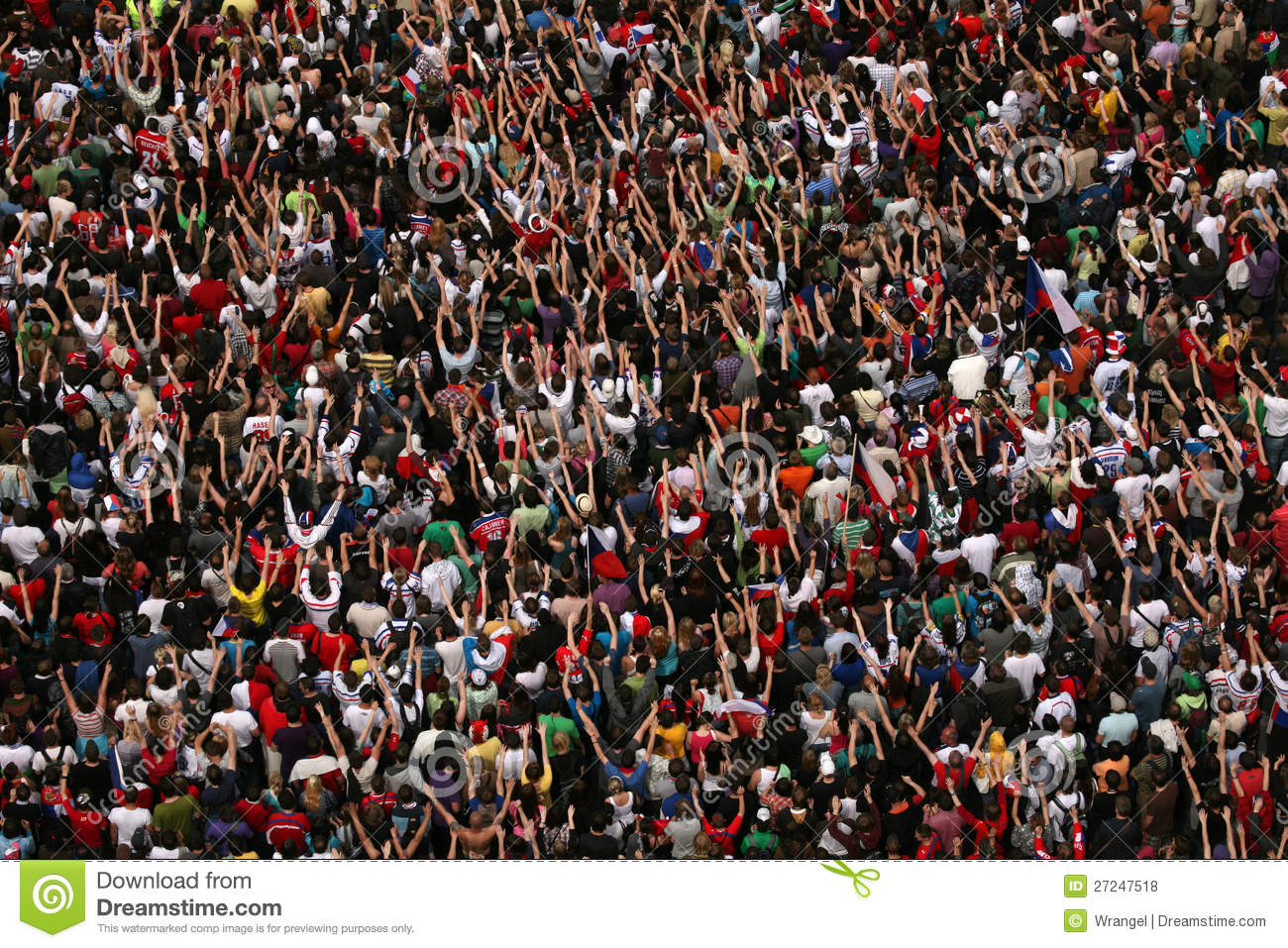 Ice Hockey Crowd