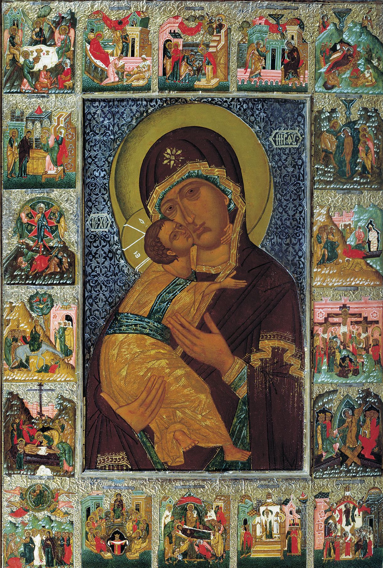 Icon Vladimir Mother of God Icon Vladimir Mother of God