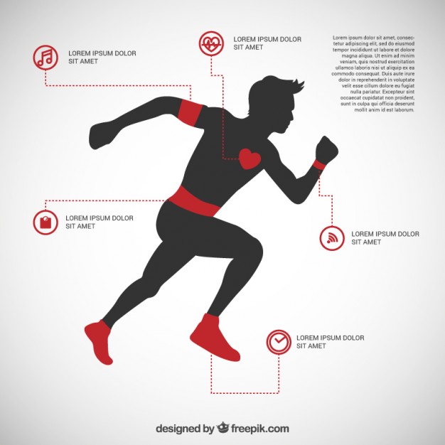Infographic Running Man