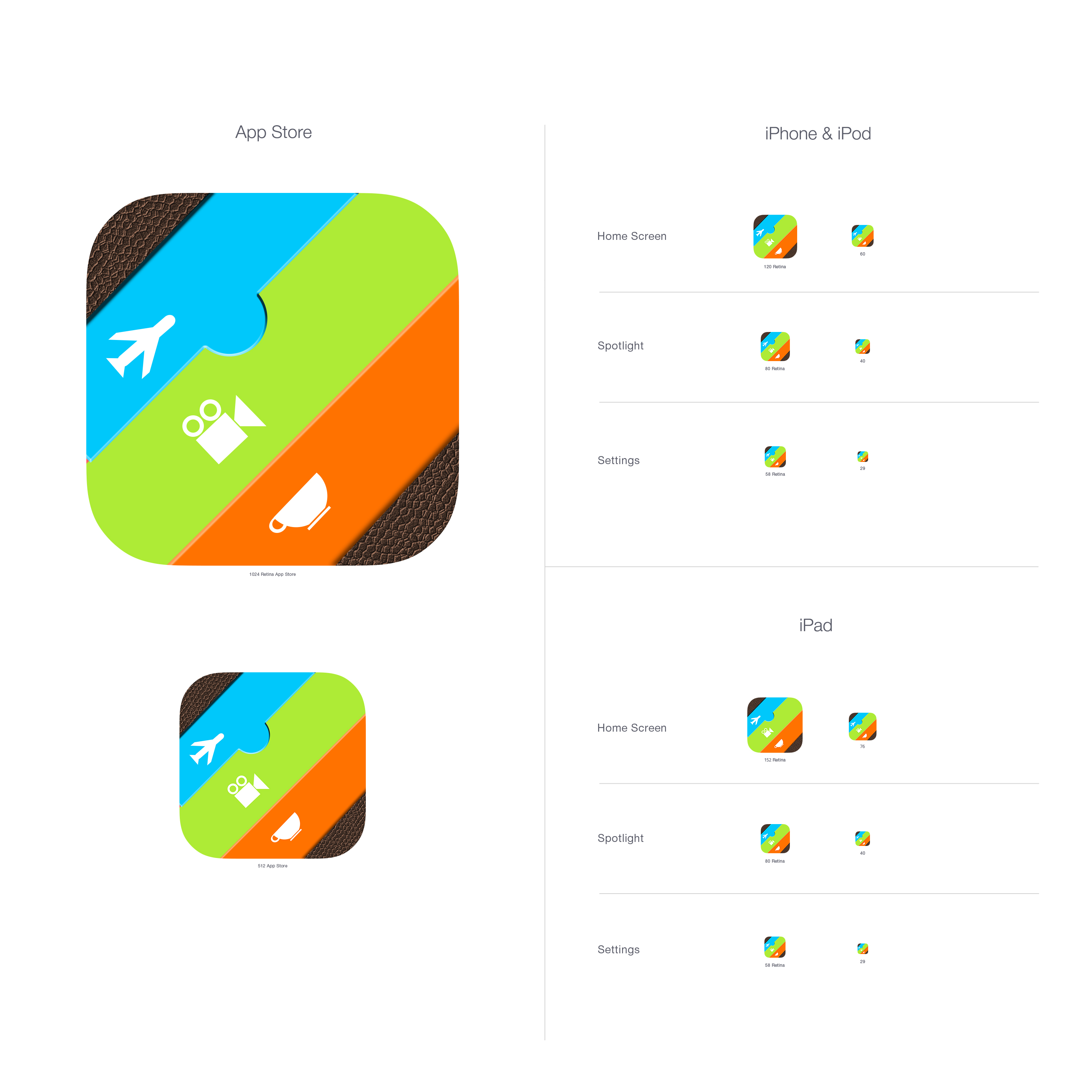 iOS 7 Icon Grid iOS 7 Icon Grid
