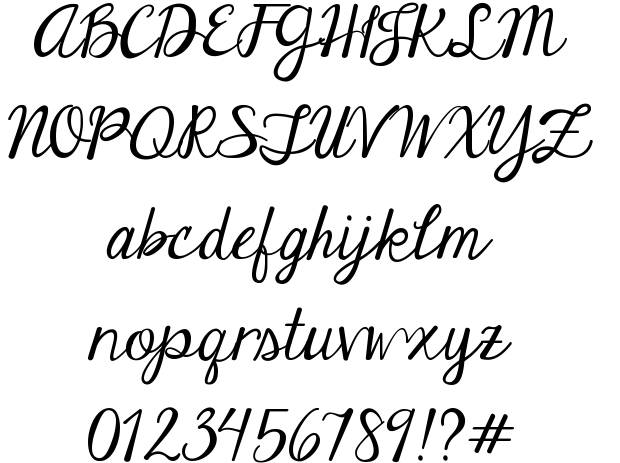 Janda Elegant Handwriting Font